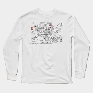 Petey's Map Long Sleeve T-Shirt